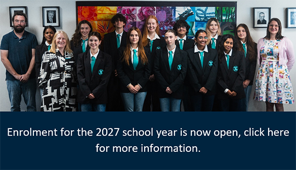 Enrol for the 2027 school year is now open, click here for more information